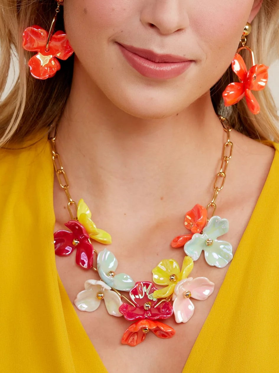 Averill Floral Necklace
