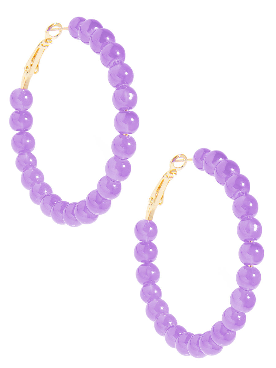 Cappri Glass Bead Earrings