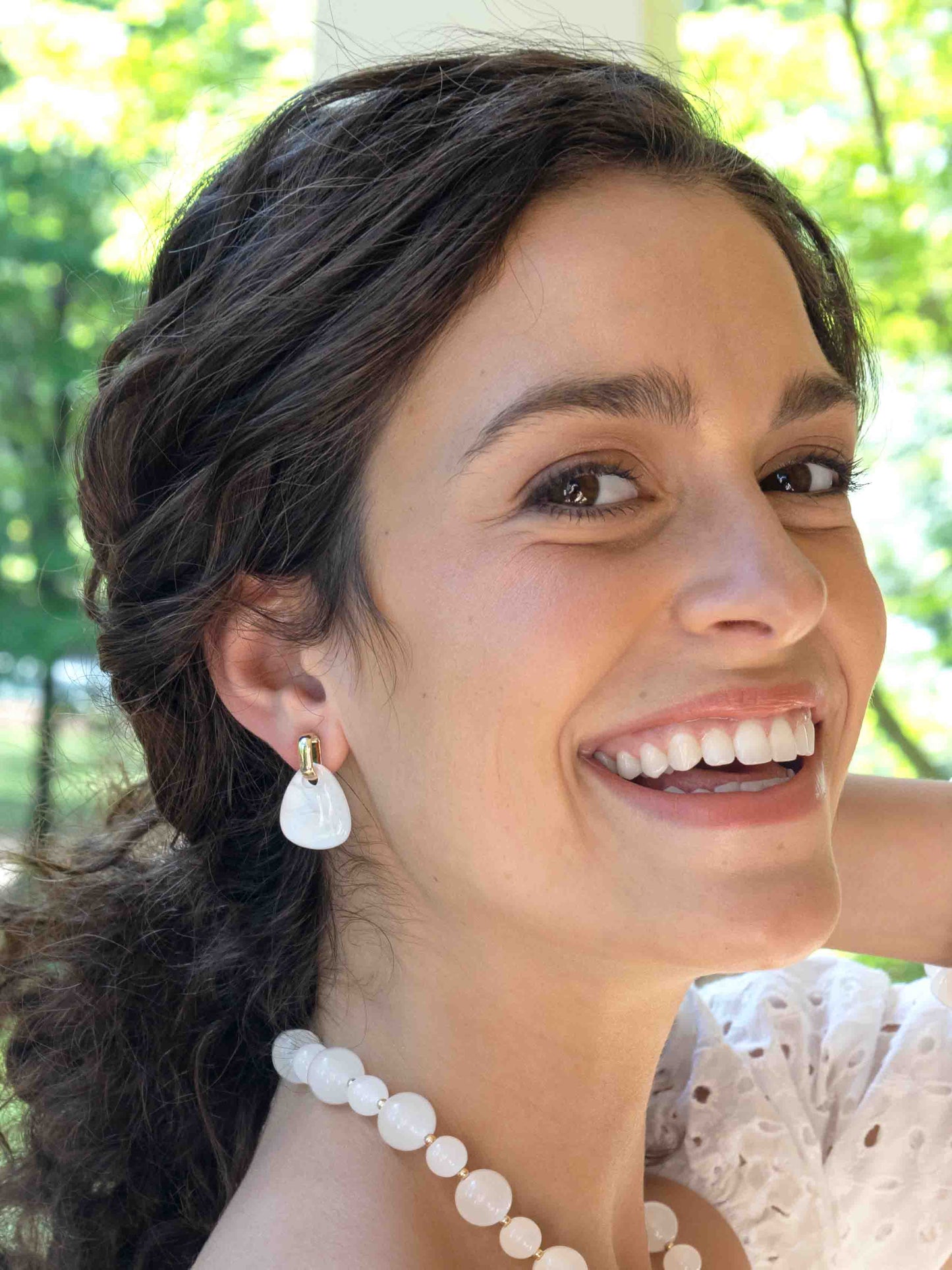 Lila Drop Earrings