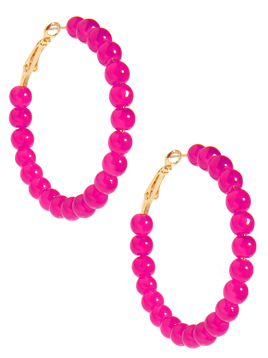 Cappri Glass Bead Earrings