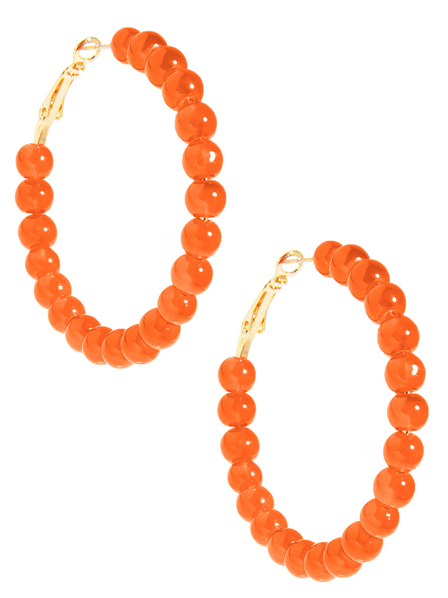 Cappri Glass Bead Earrings