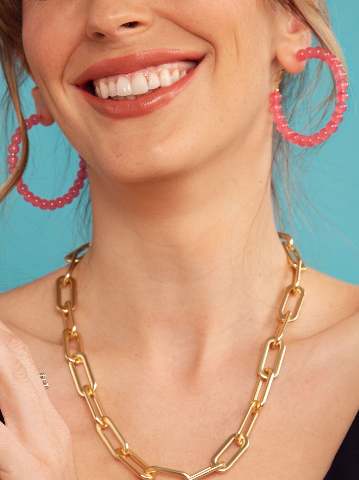 Cappri Glass Bead Earrings