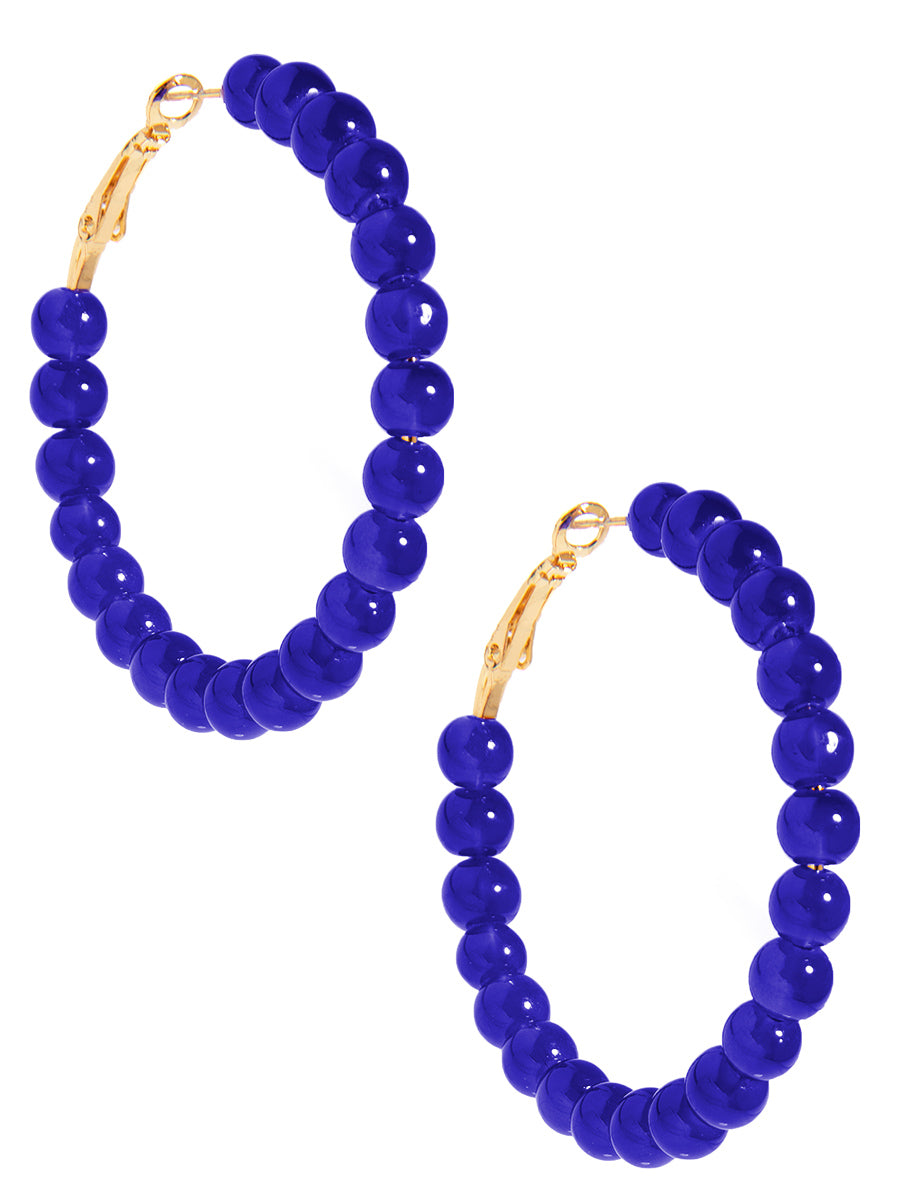 Cappri Glass Bead Earrings