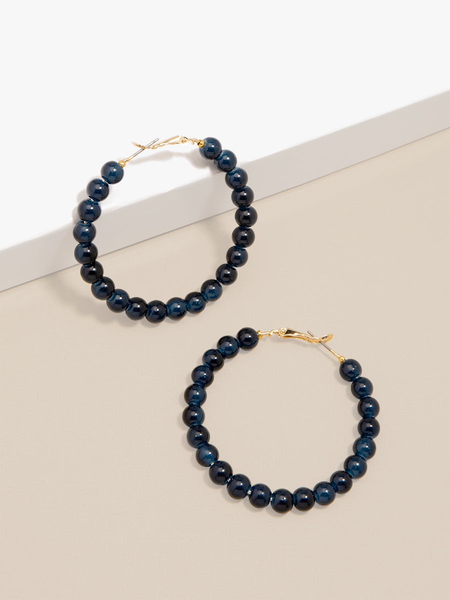 Cappri Glass Bead Earrings