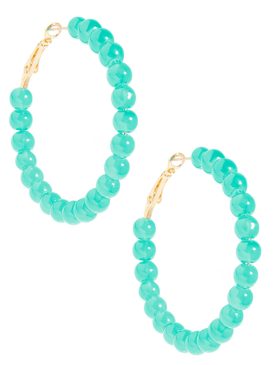 Cappri Glass Bead Earrings