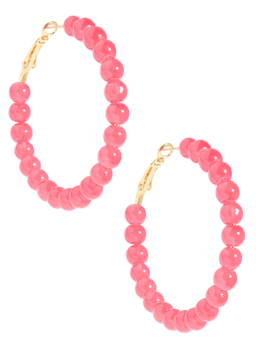 Cappri Glass Bead Earrings