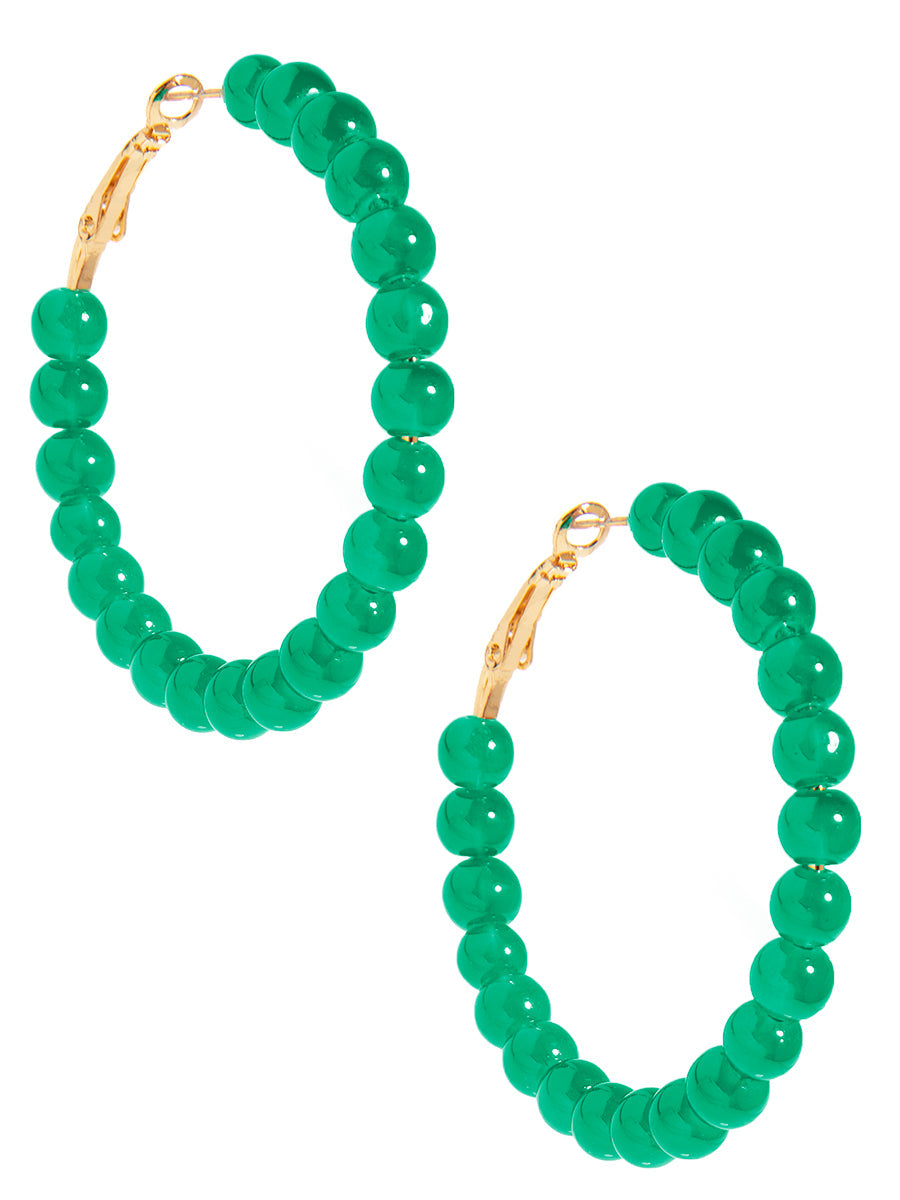 Cappri Glass Bead Earrings