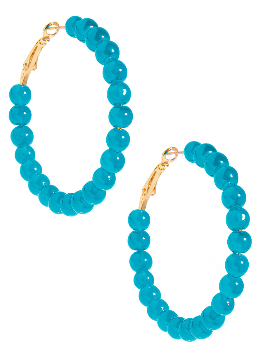 Cappri Glass Bead Earrings