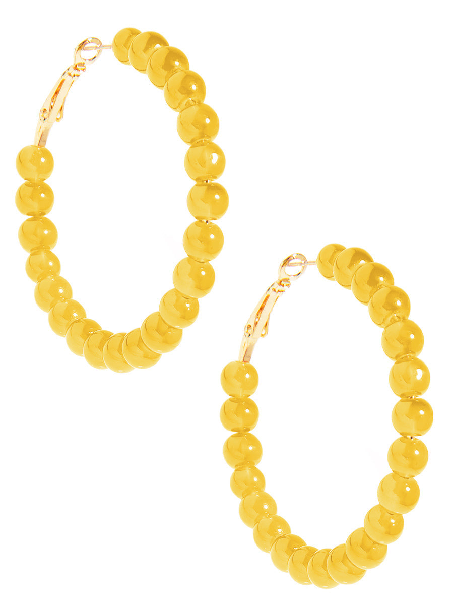 Cappri Glass Bead Earrings