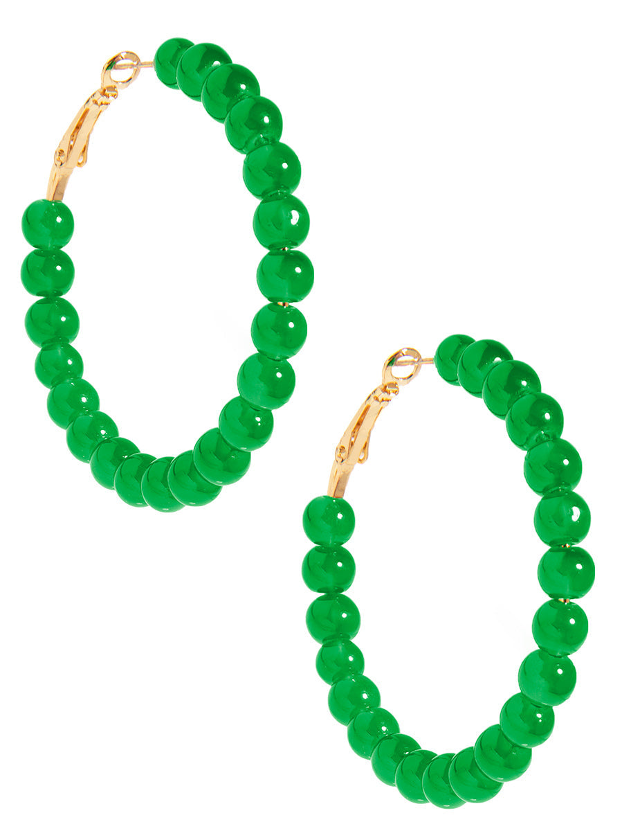 Cappri Glass Bead Earrings
