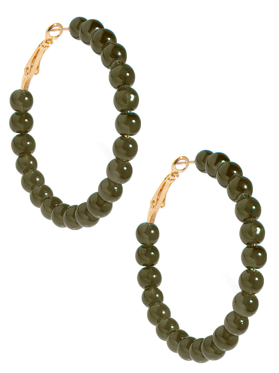 Cappri Glass Bead Earrings
