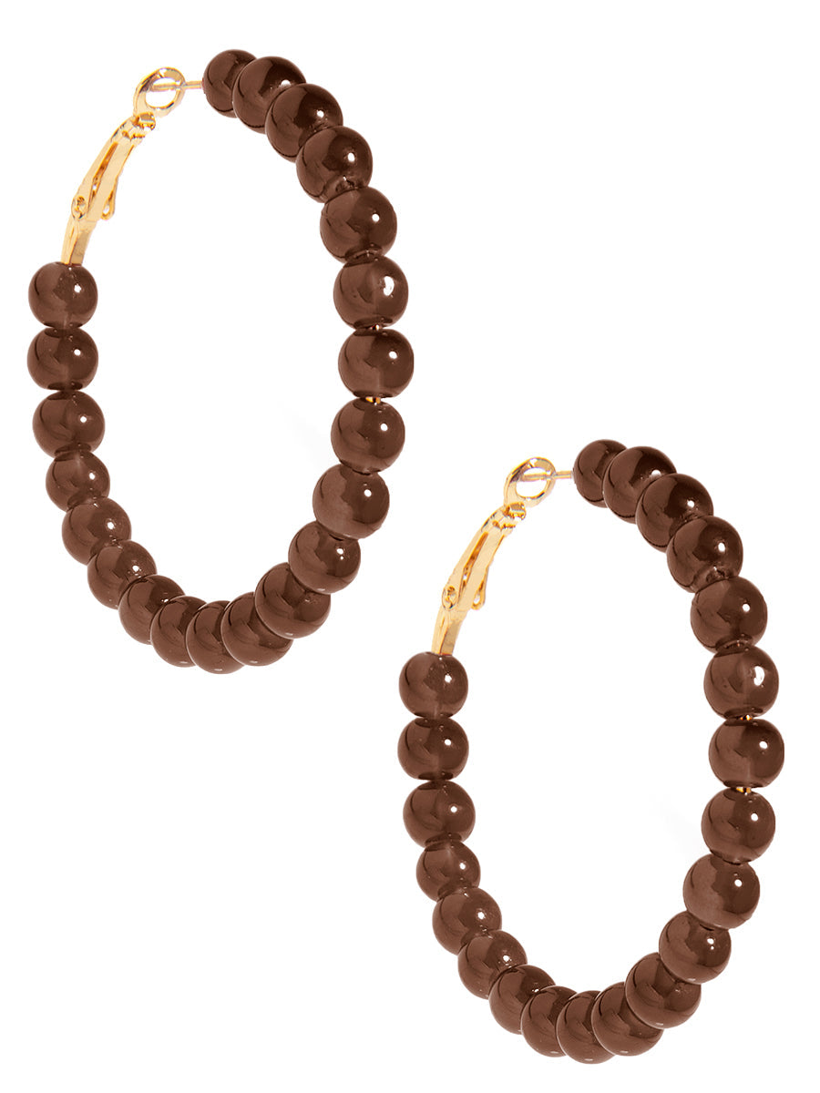Cappri Glass Bead Earrings