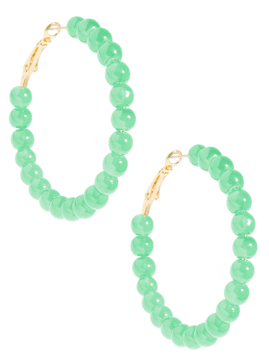 Cappri Glass Bead Earrings