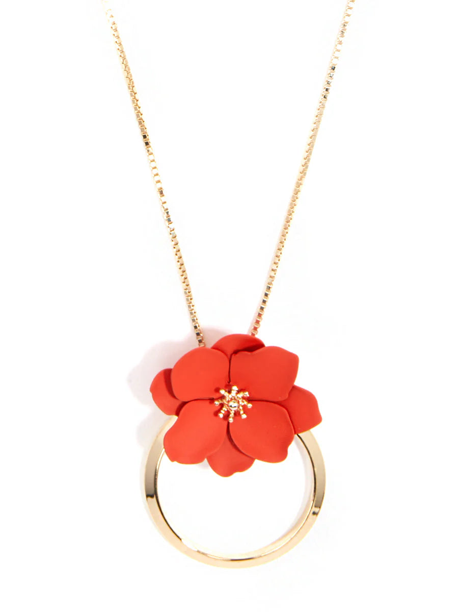 Alessia Ring Necklace