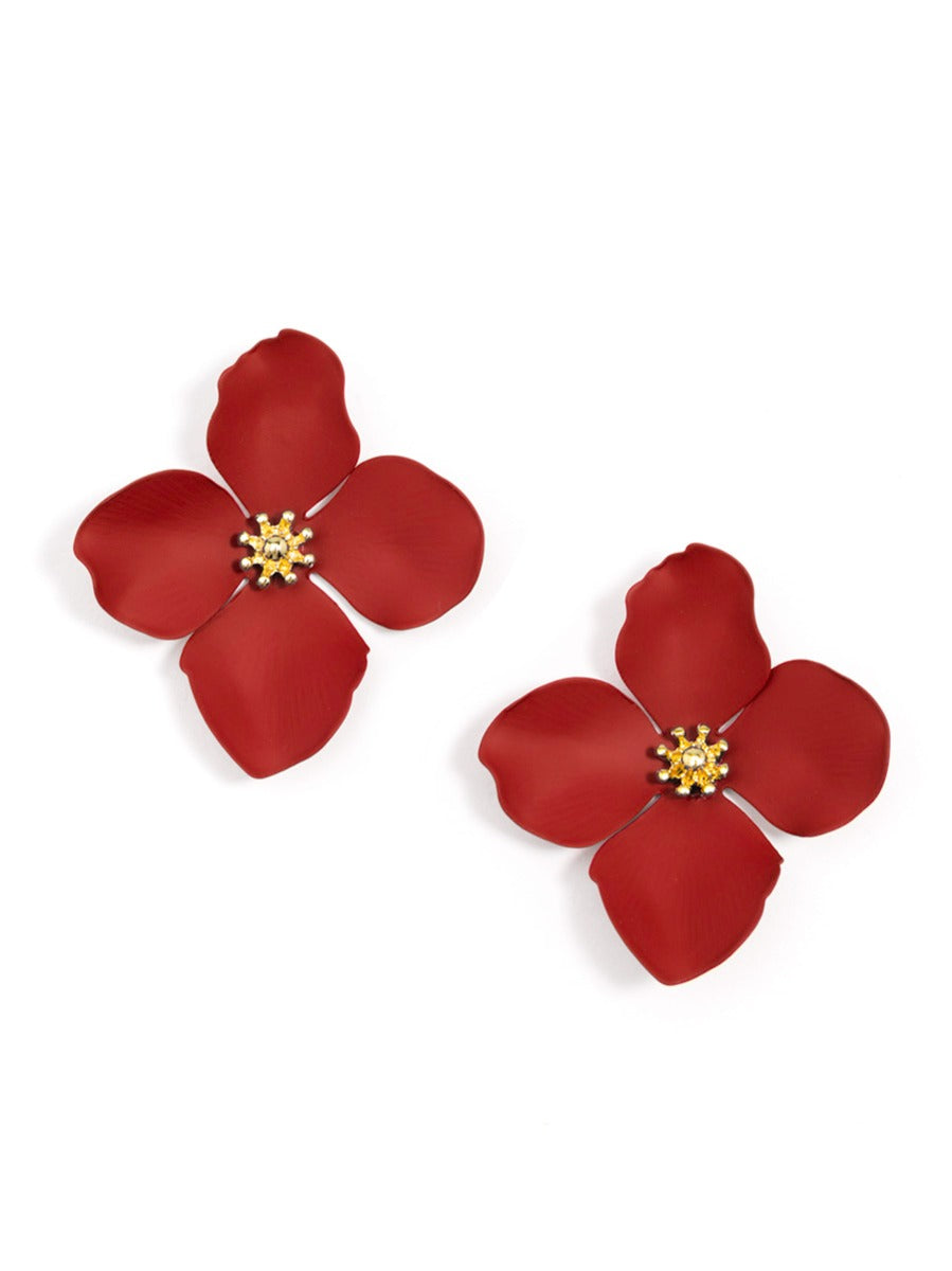 Creta Four Petal Earrings