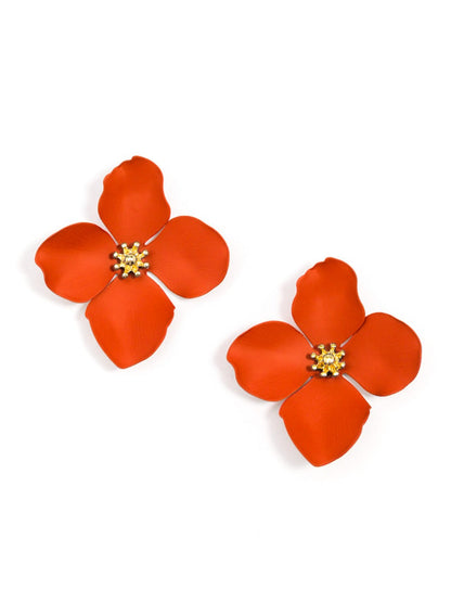 Creta Four Petal Earrings
