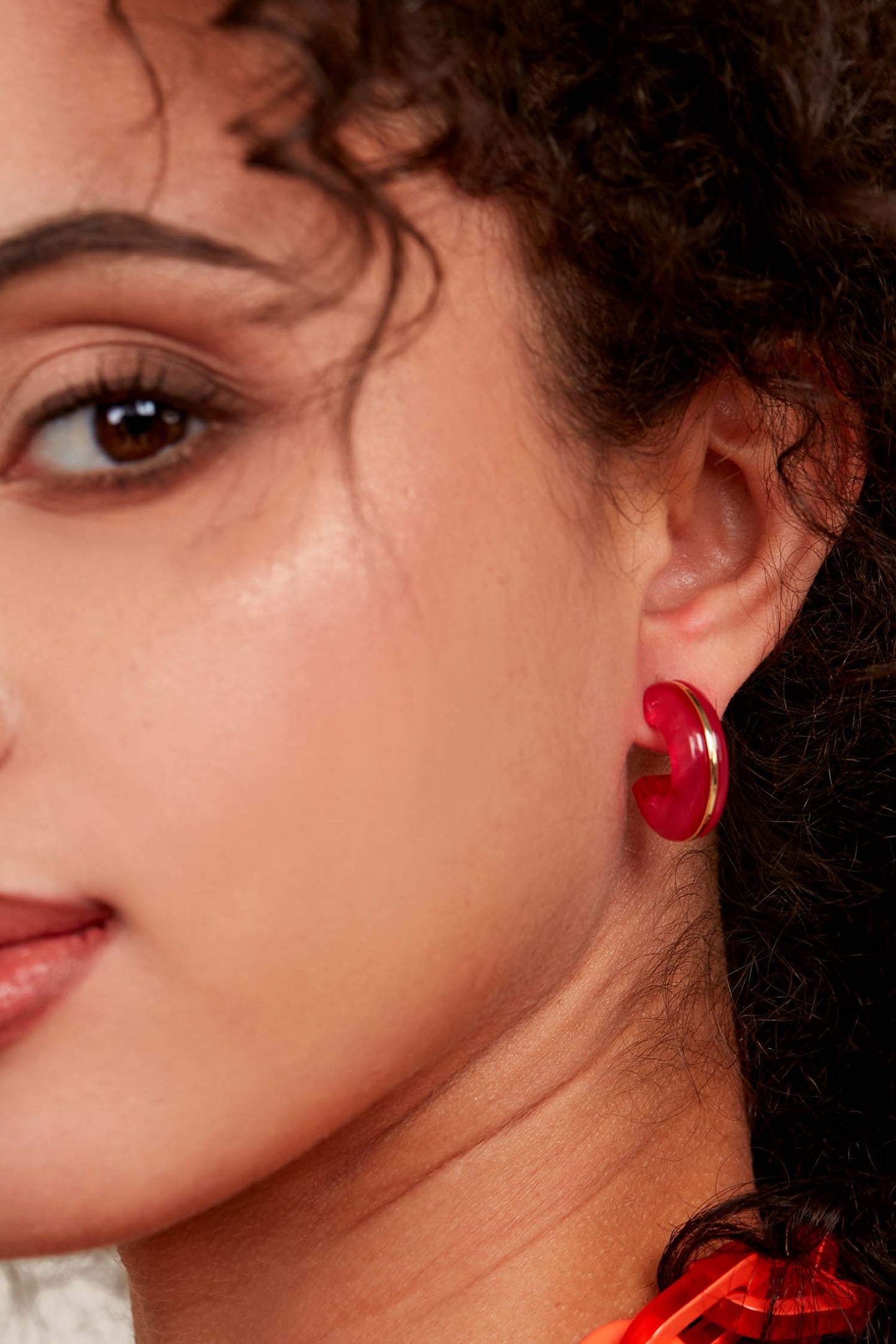 Madeline Huggie Earrings