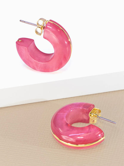 Madeline Huggie Earrings
