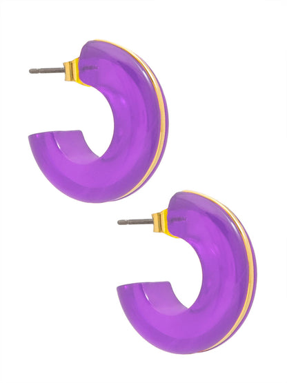 Madeline Huggie Earrings