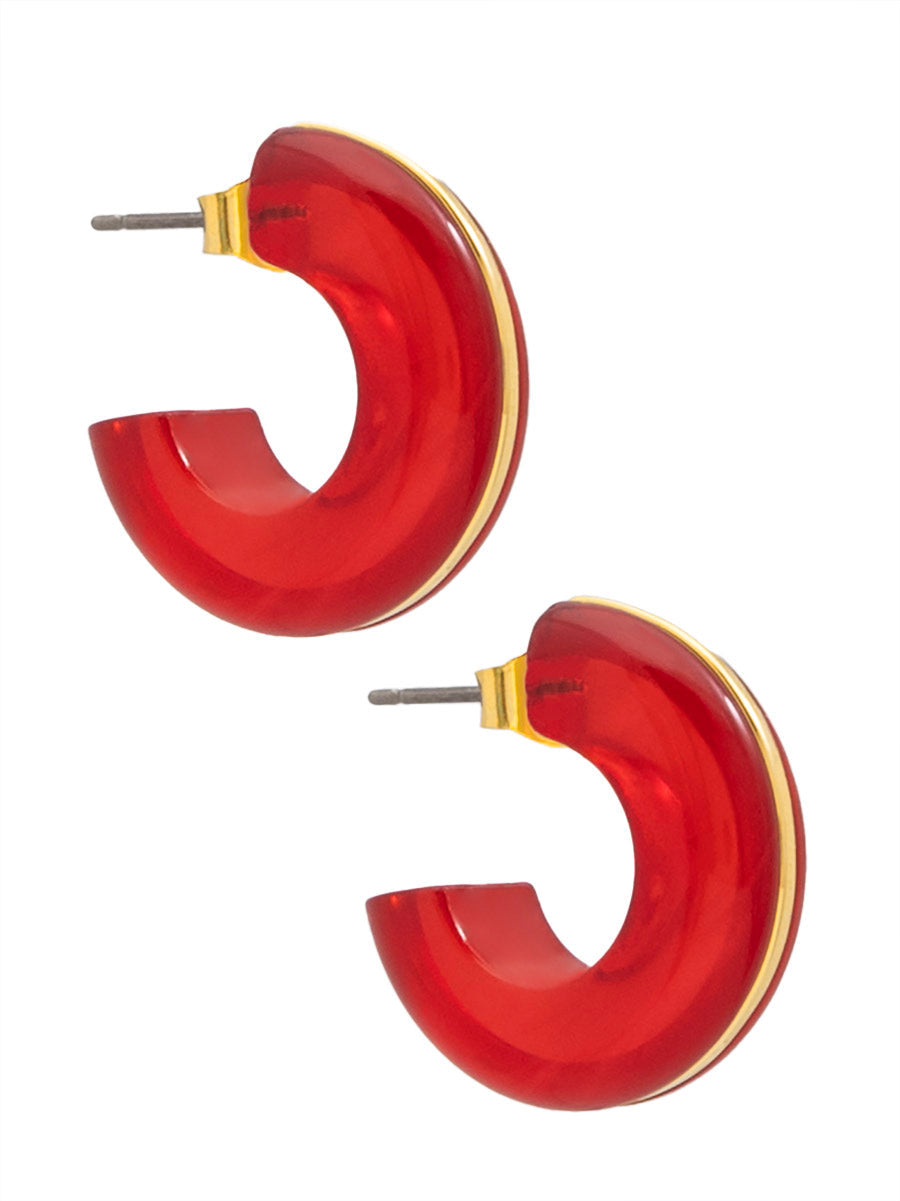 Madeline Huggie Earrings